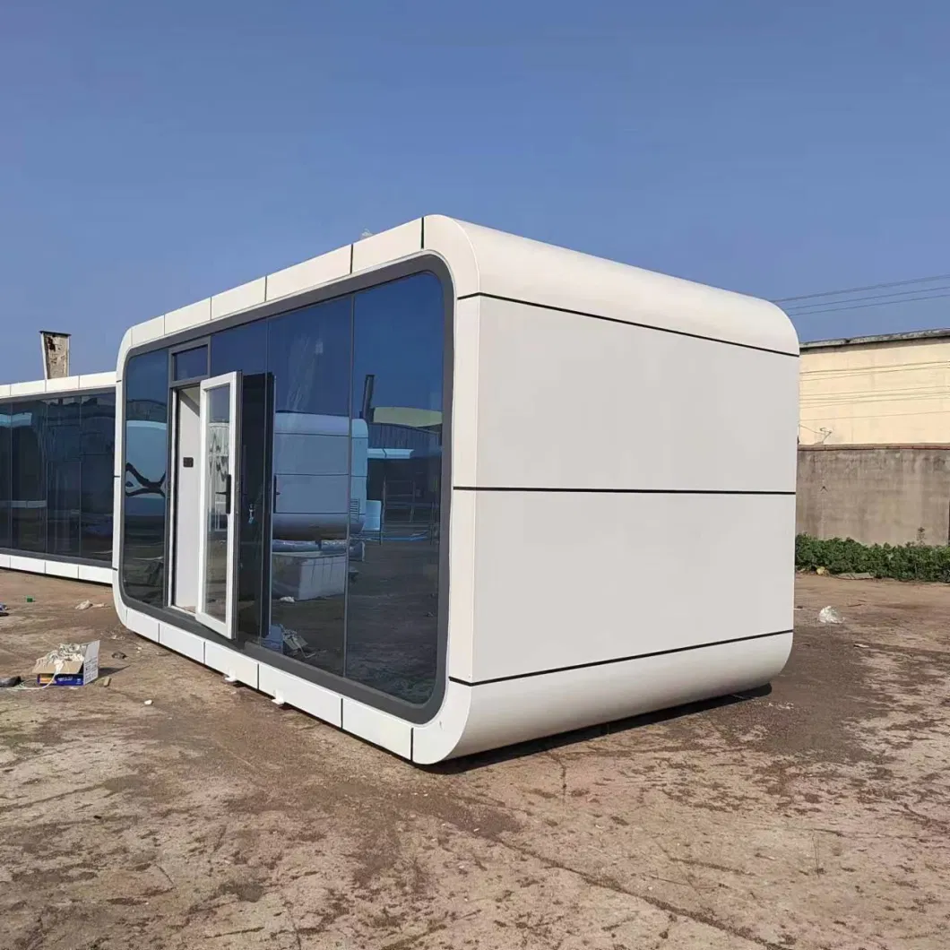 Prefab Container House Flat Pack Modular House Office Tiny House Outdoor Apple Cabin Office Pod Garden