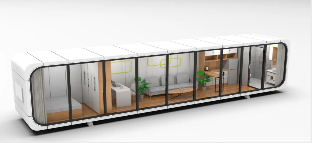 Prefab Container House Flat Pack Modular House Office Tiny House Outdoor Apple Cabin Office Pod Garden