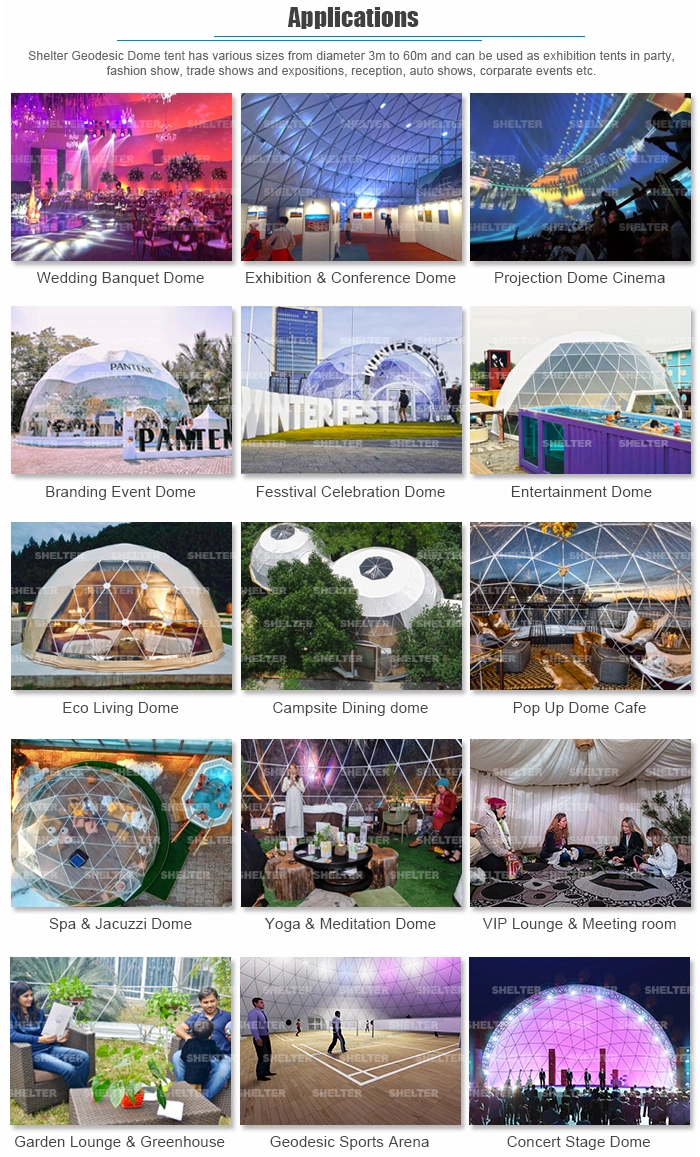 The Eco Glamping Domes as Hotel and Resorts in Desert