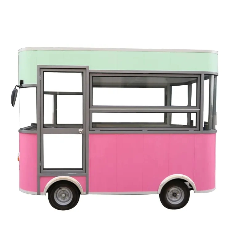 Trailers Food Trucks Hot Dog Pizza Kiosk Cart for Sale/Fast Food Kiosk/Buffet Car Home Furniture