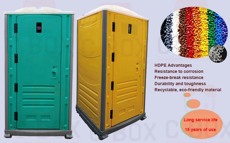 China New Style Mobile Movable Trailer Portable Toilet Convenient Cabin